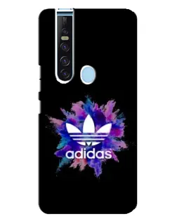 Чехол для TECNO Camon 15 Pro с картинкой «Взрыв красок Adidas»