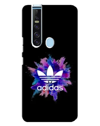 Чехол для TECNO Camon 15 Pro с картинкой «Взрыв красок Adidas»