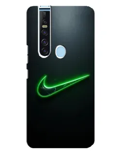 Чехол для TECNO Camon 15 Pro с картинкой «Неоновый контур Nike» Чехол для TECNO Camon 15 Pro с картинкой «Неоновый контур Nike»