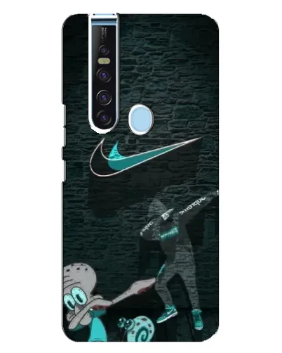 Чехол для TECNO Camon 15 Pro с картинкой «Спортивный арт Nike»