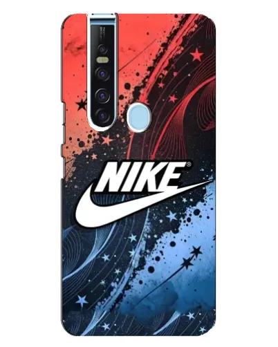 Чехол для TECNO Camon 15 Pro с картинкой «Градиентный принт Найк»