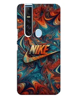 Чехол для TECNO Camon 15 Pro с картинкой «Nike в абстракции»