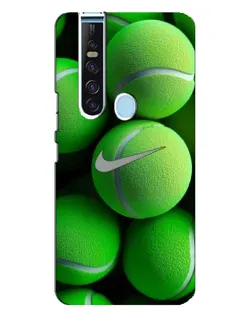 Чехол для TECNO Camon 15 Pro с картинкой «Теннисные мячи Найк»