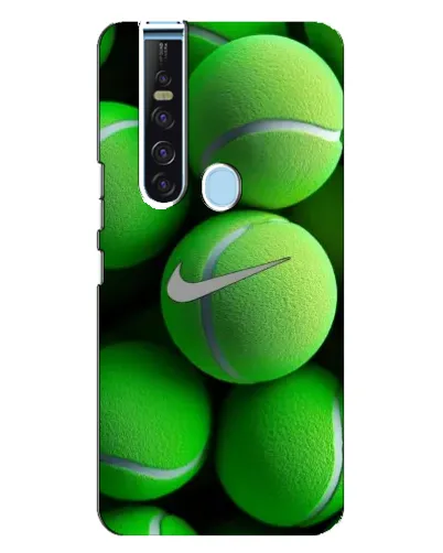 Чехол для TECNO Camon 15 Pro с картинкой «Теннисные мячи Найк»