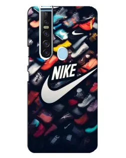 Чехол для TECNO Camon 15 Pro с картинкой «Коллекция кроссовок Nike»