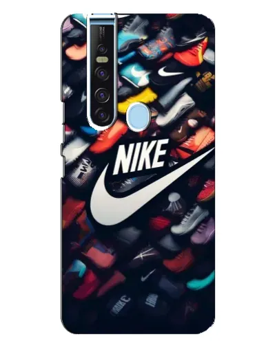 Чехол для TECNO Camon 15 Pro с картинкой «Коллекция кроссовок Nike»