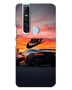 Чехол для TECNO Camon 15 Pro с картинкой «Nike и суперкар»