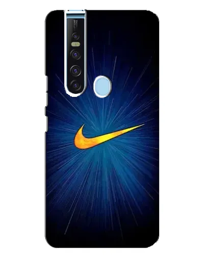 Чехол для TECNO Camon 15 Pro с картинкой «Синий пульс Nike» Чехол для TECNO Camon 15 Pro с картинкой «Синий пульс Nike»