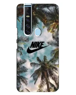 Чохол для TECNO Camon 15 Pro з картинкою «Тропічний принт Nike»