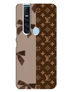 Чехол для TECNO Camon 15 Pro с картинкой «Louis Vuitton — банты»