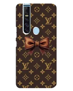 Чехол для TECNO Camon 15 Pro с картинкой «LV с бантом»