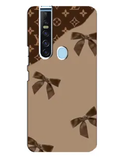 Чехол для TECNO Camon 15 Pro с картинкой «LV — кофейный атлас»