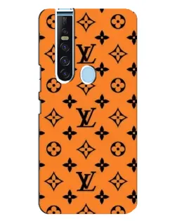 Чехол для TECNO Camon 15 Pro с картинкой «Оранжевый стиль LV»