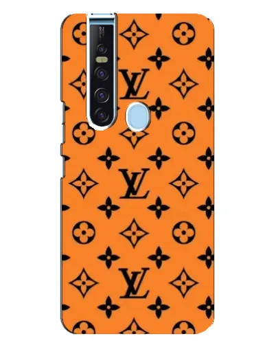 Чехол для TECNO Camon 15 Pro с картинкой «Оранжевый стиль LV» Чехол для TECNO Camon 15 Pro с картинкой «Оранжевый стиль LV»