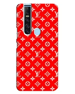 Чехол для TECNO Camon 15 Pro с картинкой «Яркий паттерн LV»