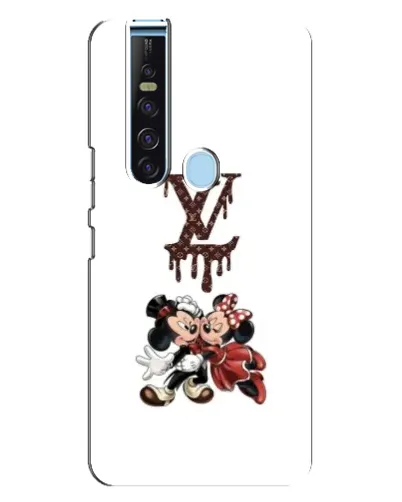Чехол для TECNO Camon 15 Pro с картинкой «LV и Микки Маус» Чехол для TECNO Camon 15 Pro с картинкой «LV и Микки Маус»