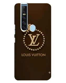 Чехол для TECNO Camon 15 Pro с картинкой «LV — золотая печать»