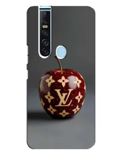 Чехол для TECNO Camon 15 Pro с картинкой «Красное яблоко LV»