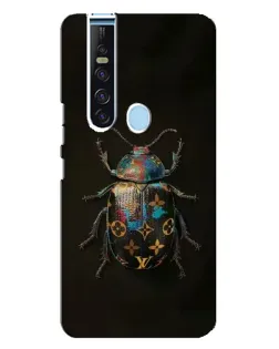Чехол для TECNO Camon 15 Pro с картинкой «LV — мраморный принт»
