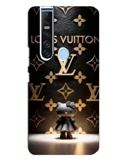 Чехол для TECNO Camon 15 Pro с картинкой «Монограмма с фигурой»
