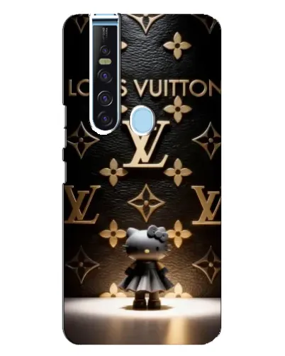 Чехол для TECNO Camon 15 Pro с картинкой «Монограмма с фигурой» Чехол для TECNO Camon 15 Pro с картинкой «Монограмма с фигурой»
