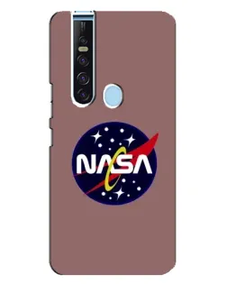Чехол для TECNO Camon 15 Pro с картинкой «NASA — ретро космос»