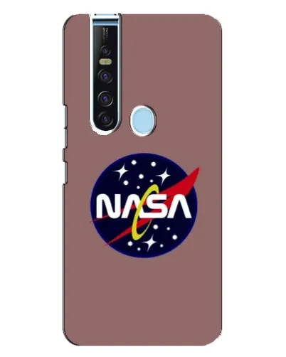 Чехол для TECNO Camon 15 Pro с картинкой «NASA — ретро космос» Чехол для TECNO Camon 15 Pro с картинкой «NASA — ретро космос»