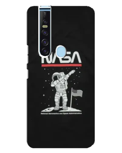 Чехол для TECNO Camon 15 Pro с картинкой «NASA — шагаем по Луне» Чехол для TECNO Camon 15 Pro с картинкой «NASA — шагаем по Луне»