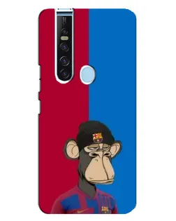 Чехол для TECNO Camon 15 Pro с картинкой «Bored Ape — фанат Барсы»