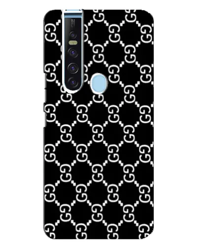 Чехол для TECNO Camon 15 Pro с картинкой «Gucci — сетчатый паттерн»