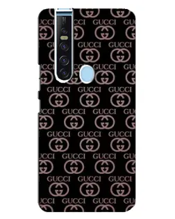Чехол для TECNO Camon 15 Pro с картинкой «Классическая монограмма Gucci»