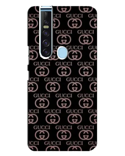 Чехол для TECNO Camon 15 Pro с картинкой «Классическая монограмма Gucci»