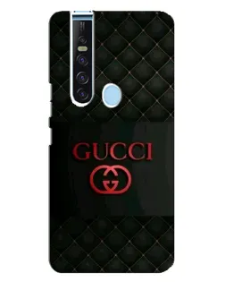 Чехол для TECNO Camon 15 Pro с картинкой «Gucci — стеганый черный»