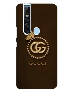 Чехол для TECNO Camon 15 Pro с картинкой «Gucci — золотая бабочка»