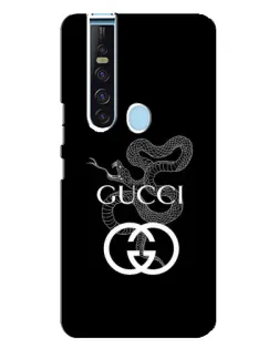 Чехол для TECNO Camon 15 Pro с картинкой «Gucci — серебряная змея»