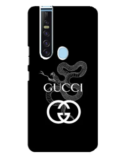 Чехол для TECNO Camon 15 Pro с картинкой «Gucci — серебряная змея»