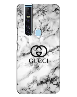 Чехол для TECNO Camon 15 Pro с картинкой «Gucci — мраморный шик»