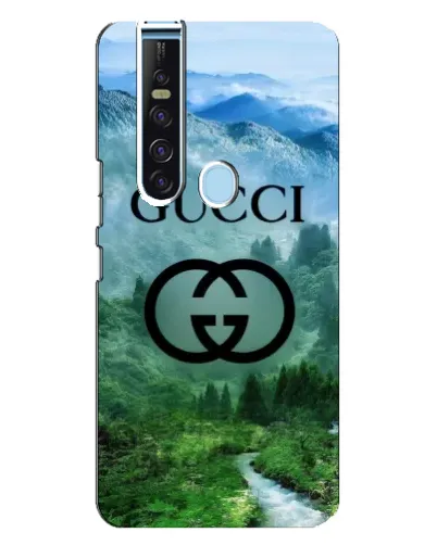 Чехол для TECNO Camon 15 Pro с картинкой «Gucci — горный пейзаж»