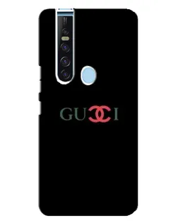 Чехол для TECNO Camon 15 Pro с картинкой «Gucci — красный градиент»