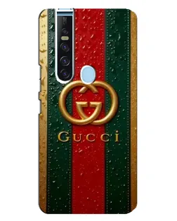 Чохол для TECNO Camon 15 Pro з картинкою «Gucci — фірмова смуга та золото» Чохол для TECNO Camon 15 Pro з картинкою «Gucci — фірмова смуга та золото»