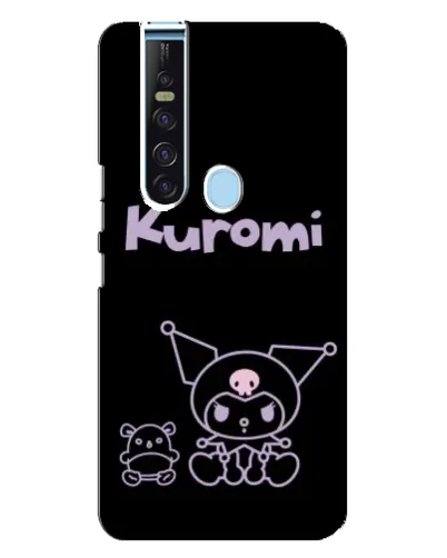 Чохол для TECNO Camon 15 Pro з картинкою «Kuromi — чорний мінімалізм» Чохол для TECNO Camon 15 Pro з картинкою «Kuromi — чорний мінімалізм»