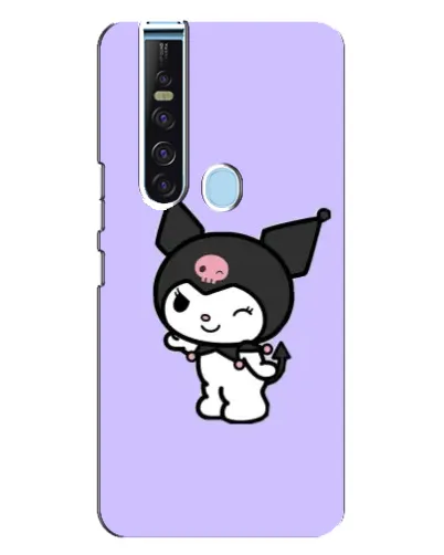 Чохол для TECNO Camon 15 Pro з картинкою «Класична Kuromi» Чохол для TECNO Camon 15 Pro з картинкою «Класична Kuromi»