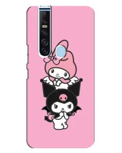 Чохол для TECNO Camon 15 Pro з картинкою «My Melody та Kuromi» Чохол для TECNO Camon 15 Pro з картинкою «My Melody та Kuromi»