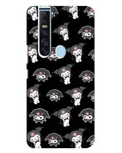 Чохол для TECNO Camon 15 Pro з картинкою «Чорний паттерн Kuromi» Чохол для TECNO Camon 15 Pro з картинкою «Чорний паттерн Kuromi»