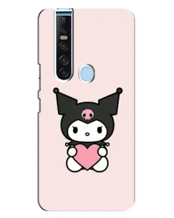 Чохол для TECNO Camon 15 Pro з картинкою «Kuromi та серце» Чохол для TECNO Camon 15 Pro з картинкою «Kuromi та серце»