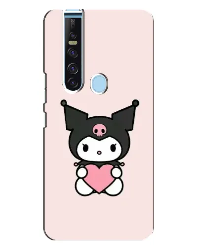 Чохол для TECNO Camon 15 Pro з картинкою «Kuromi та серце» Чохол для TECNO Camon 15 Pro з картинкою «Kuromi та серце»