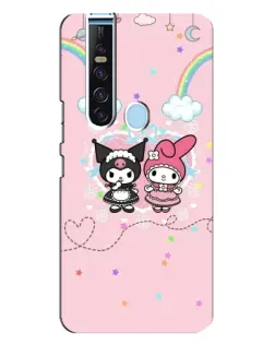 Чохол для TECNO Camon 15 Pro з картинкою «My Melody та Kuromi» Чохол для TECNO Camon 15 Pro з картинкою «My Melody та Kuromi»