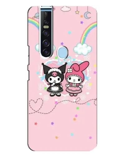Чохол для TECNO Camon 15 Pro з картинкою «My Melody та Kuromi» Чохол для TECNO Camon 15 Pro з картинкою «My Melody та Kuromi»