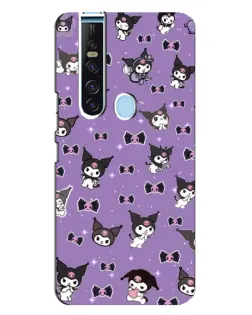 Чохол для TECNO Camon 15 Pro з картинкою «Kuromi — патерн» Чохол для TECNO Camon 15 Pro з картинкою «Kuromi — патерн»
