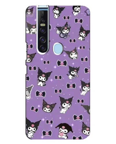 Чохол для TECNO Camon 15 Pro з картинкою «Kuromi — патерн» Чохол для TECNO Camon 15 Pro з картинкою «Kuromi — патерн»